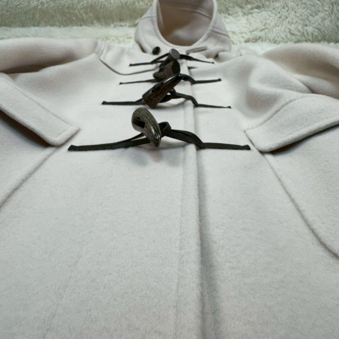 極美品✨UNITED ARROWS　ダッフルコート 38 M アイボリー