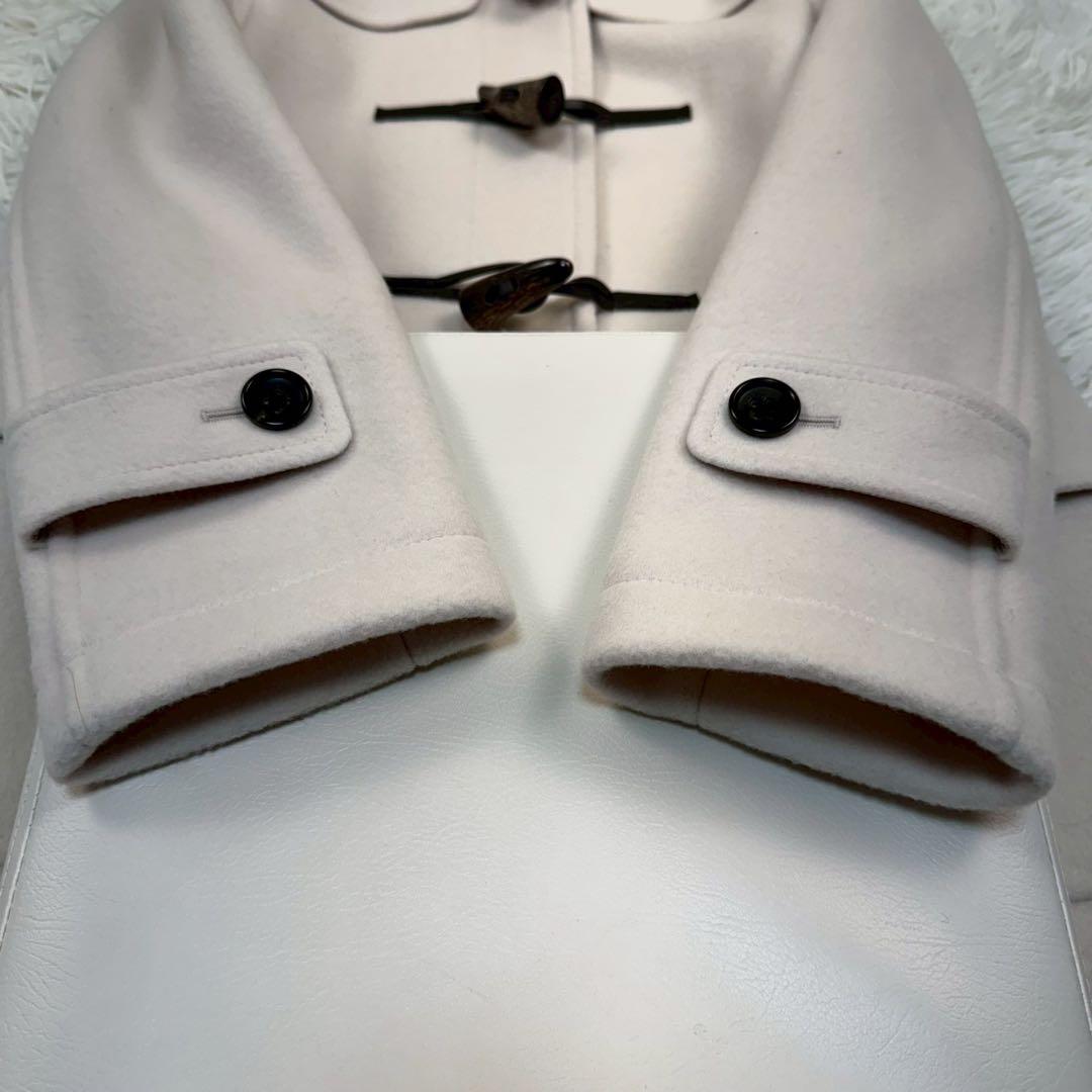 極美品✨UNITED ARROWS　ダッフルコート 38 M アイボリー