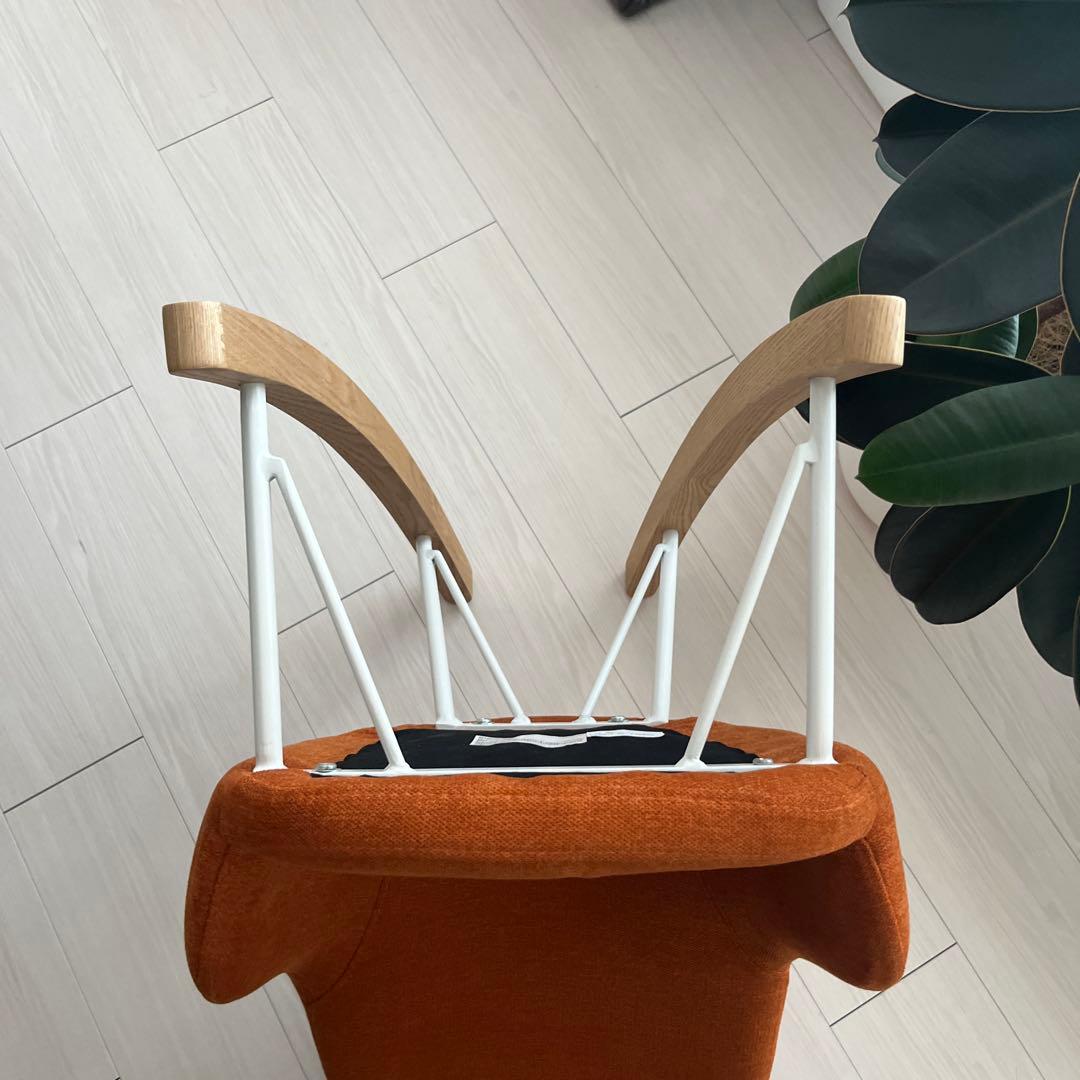 椅子 DULTON rocking chair argon orange