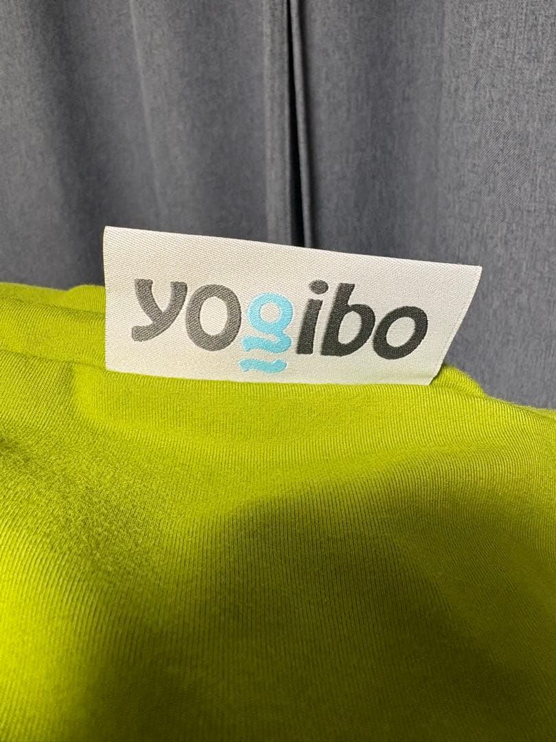 埼玉県直接引渡限定　Yogibo max ライムグリーン