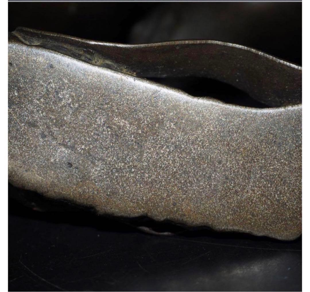 送料無料　博物館級　江戸時代 砂張り銅古銅鶉（ウズラ）香炉　高さ14ｃｍ