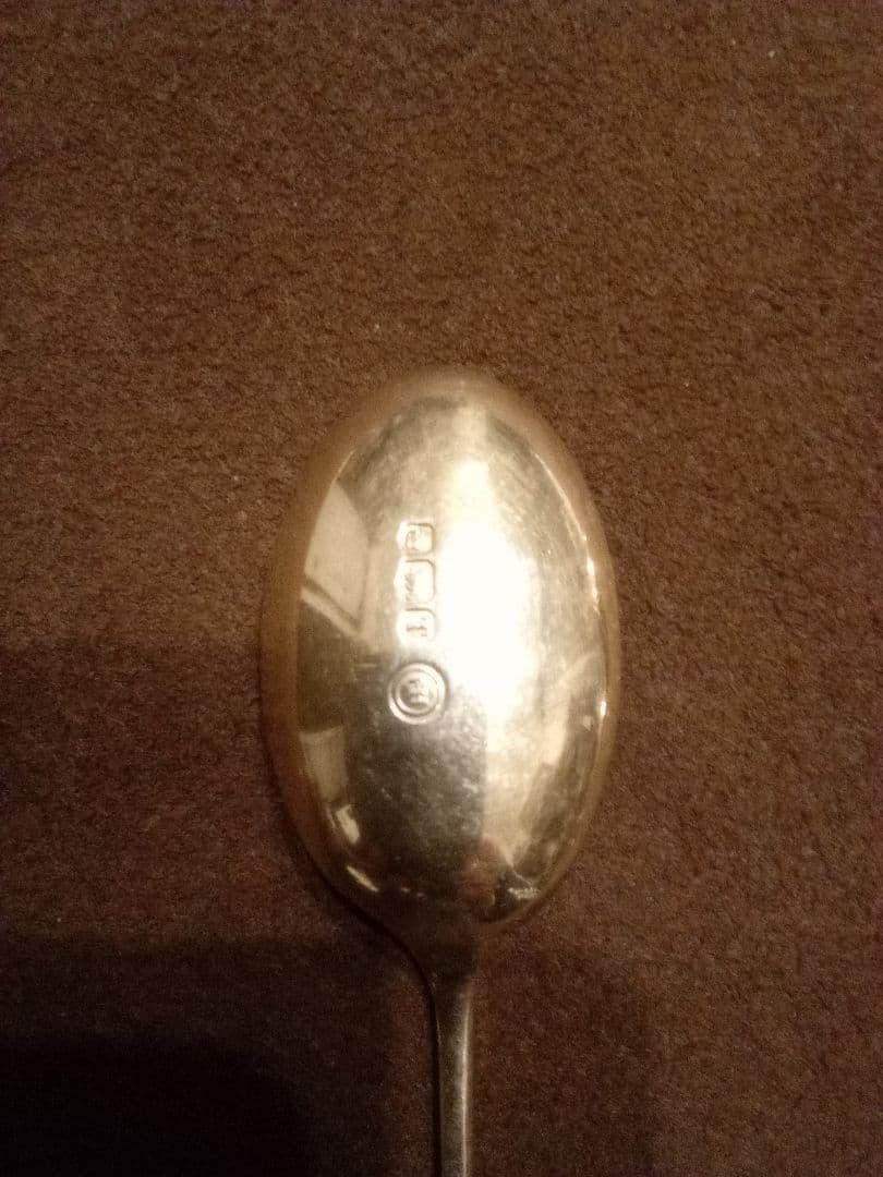 イギリス シルバーティースプーン ５本組 １９６１年