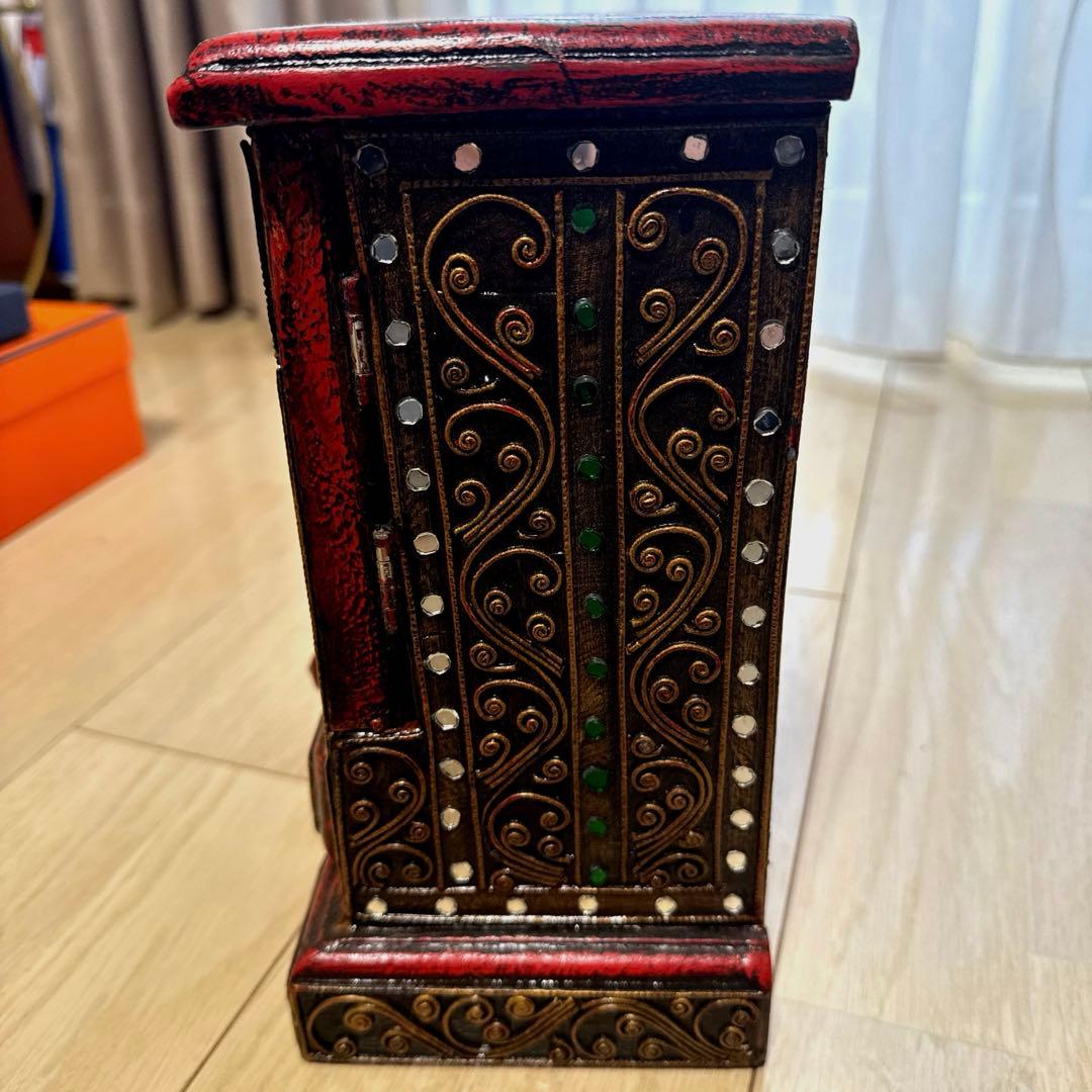 インポート　ミニチェスト　ハンドメイド