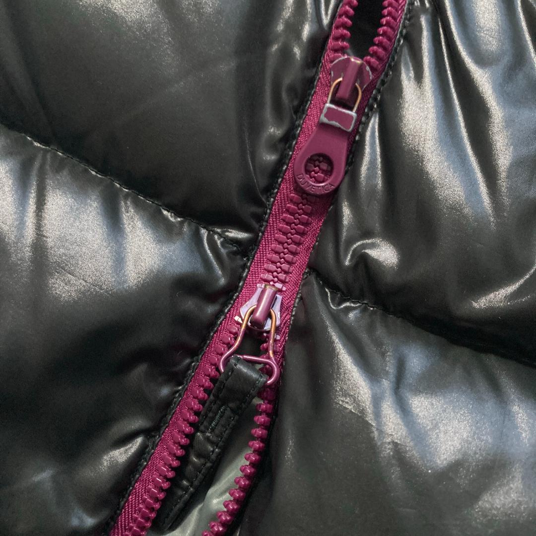【美品/大きいサイズ】DUVETICA　FEBE ダウンベスト 光沢 44