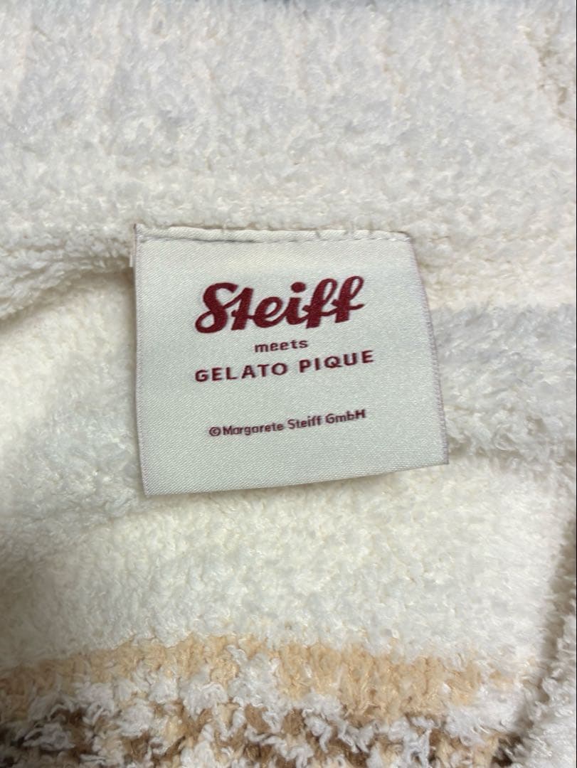 gelato pique シュタイフ パウダージャガードカーディガン