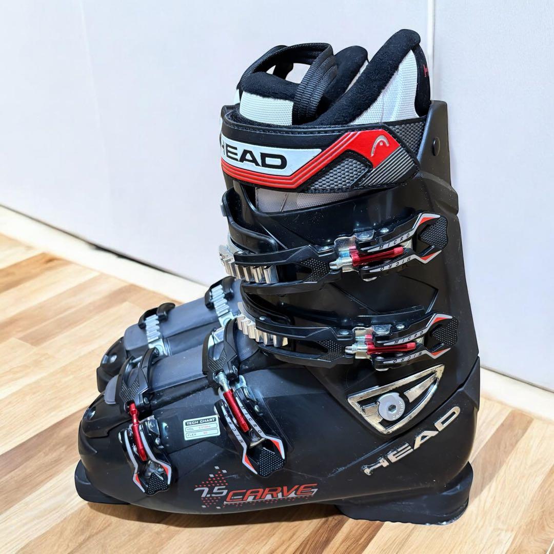 ✨良品✨ HEAD CARVE 7.5 スキーブーツ28.0cm ブラック