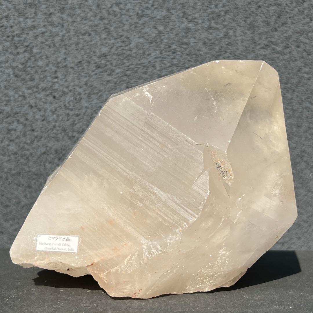 ✳️✮幻✮存在感際立つ極大水晶☆ピンクマニカラン水晶 原石 単結晶 天然石 水晶