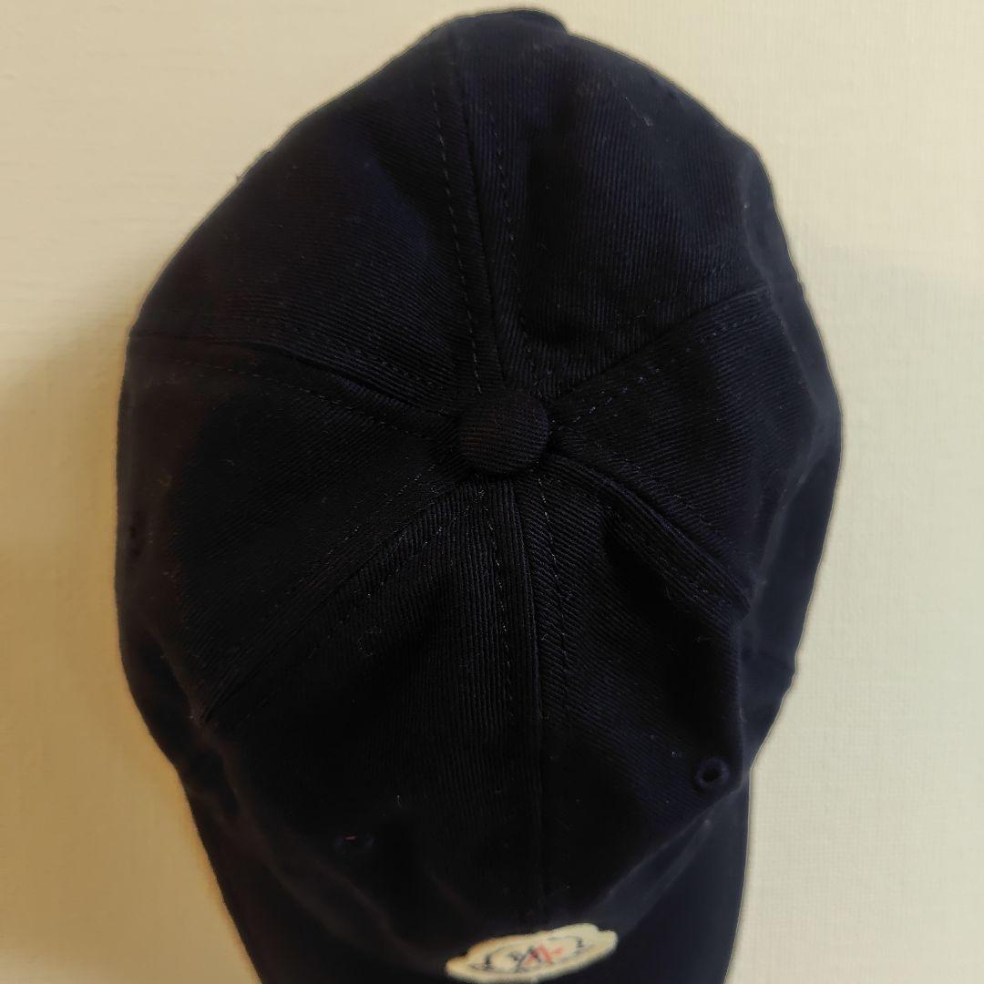 極美品　 正規品 MONCLER モンクレール ベースボールキャップ ブラック