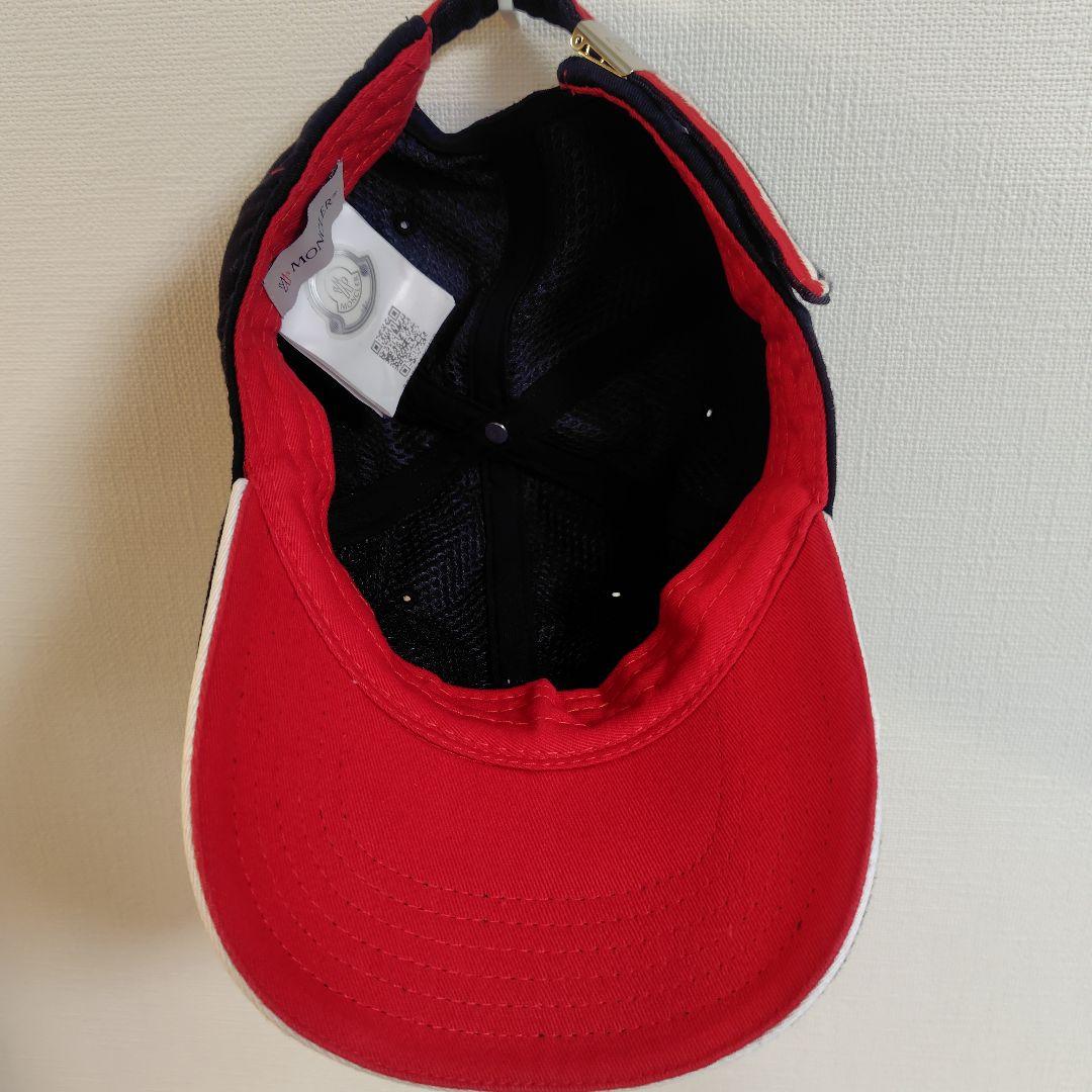 極美品　 正規品 MONCLER モンクレール ベースボールキャップ ブラック