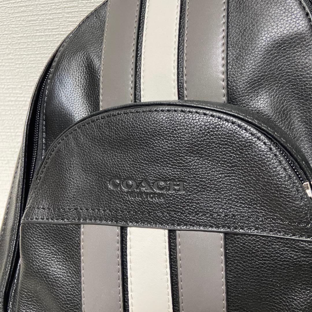 COACH コーチ ストライプ ボディバッグ 新品未使用