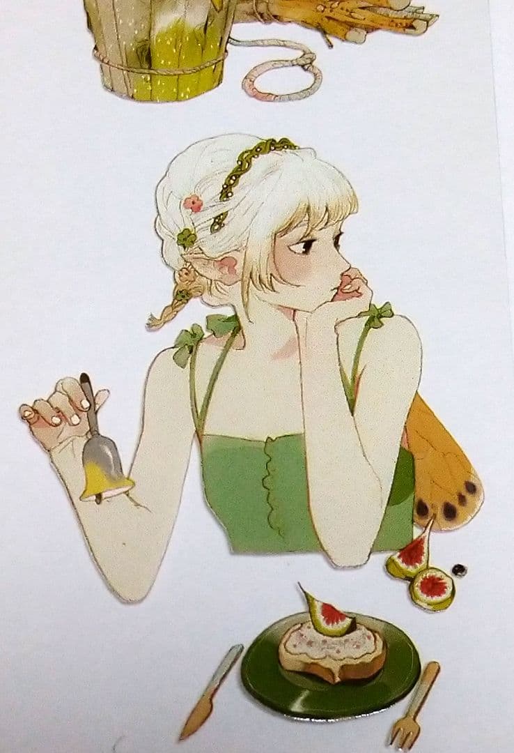 J652＃秘境(PET)talkness切り売り海外人物マステ女の子