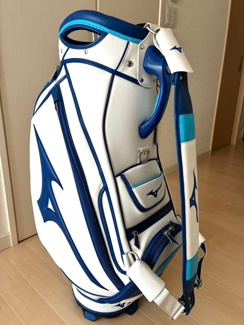 ＂未使用＆おまけ付＂ミズノツアースタッフ　3点式キャディバッグ