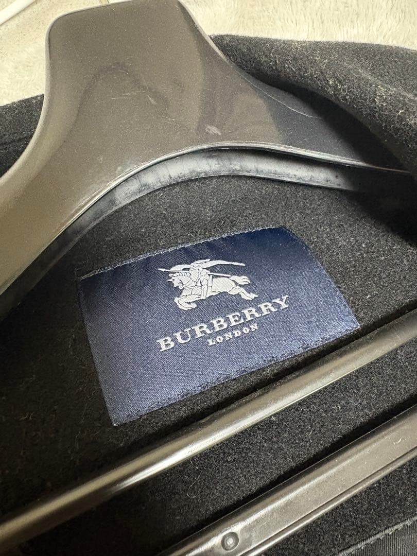 BURBERRY ステンカラーコート ブラック