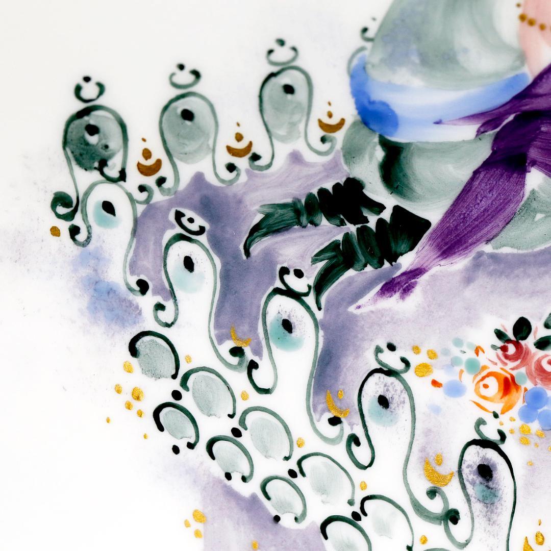 【レア極美品】マイセン アラビアンナイト 千夜一夜物語 オーバルプレート