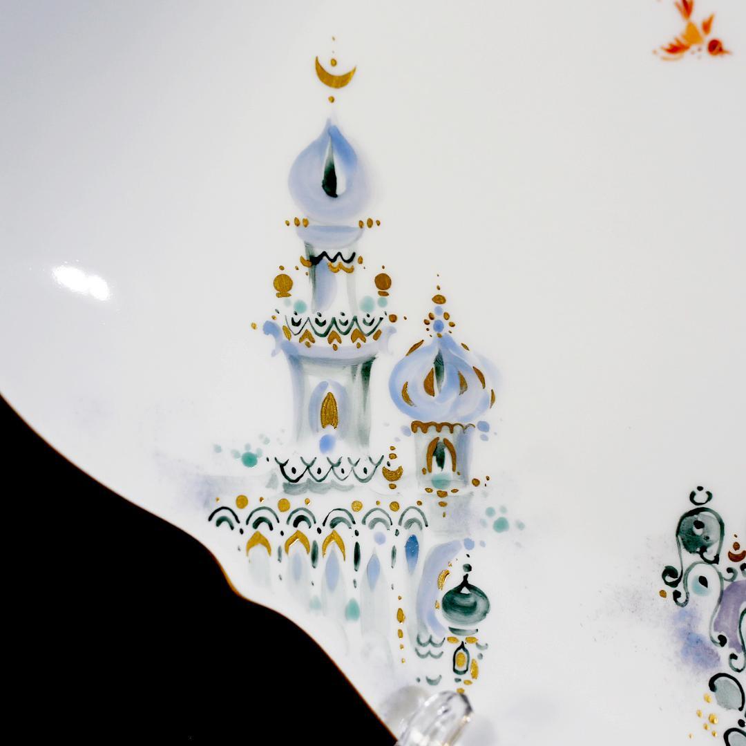 【レア極美品】マイセン アラビアンナイト 千夜一夜物語 オーバルプレート