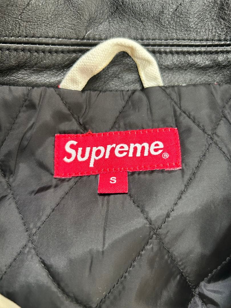 Supreme Leather Collar Work Jacket サイズS