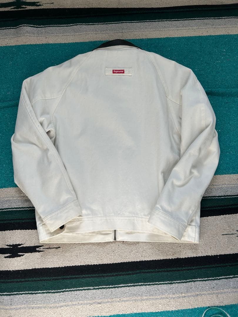 Supreme Leather Collar Work Jacket サイズS