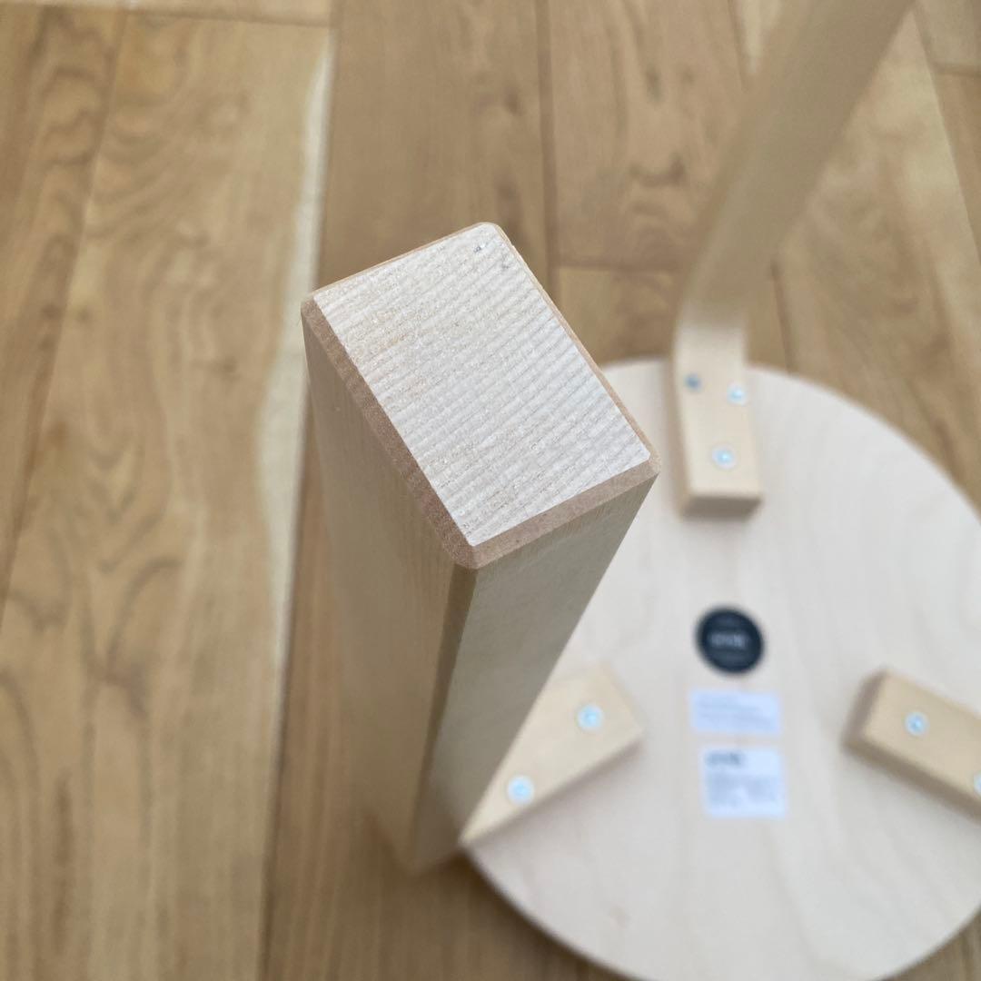 【未使用品】アルテック スツール 60 ナチュラル バーチ材 3本脚 Artek