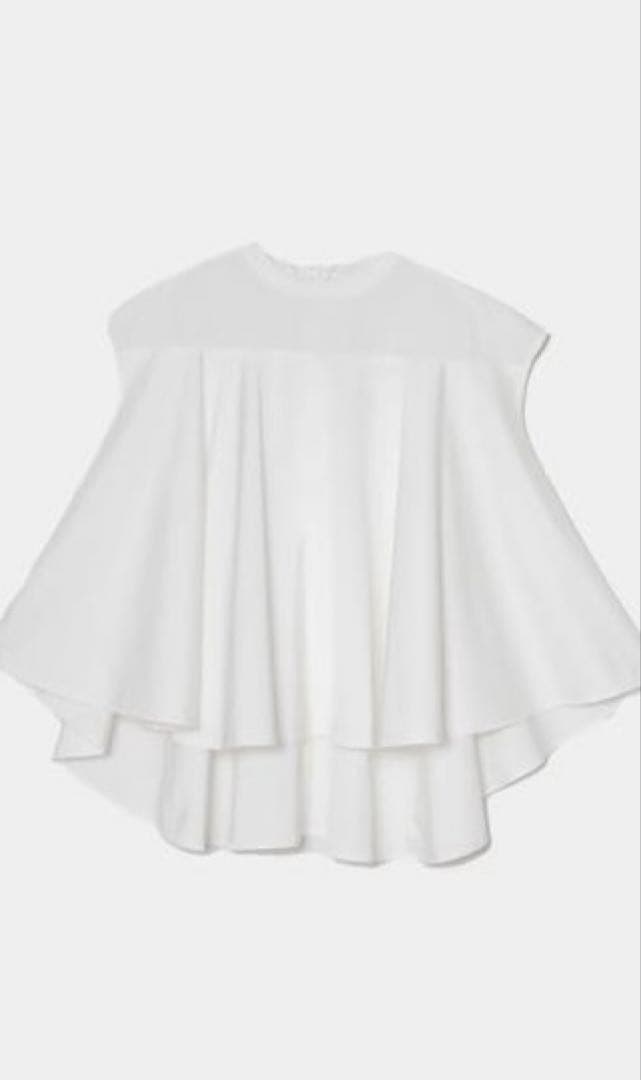 mare☆Sheer Docking French Sleeve Blouse