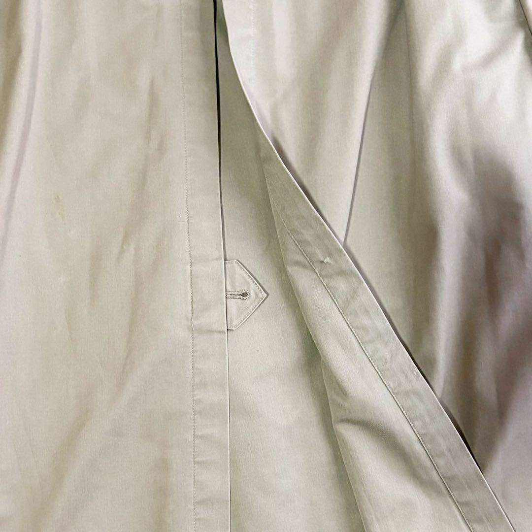 美品◆着丈113 BURBERRY ライナー ベルト付 トレンチコート カーキ
