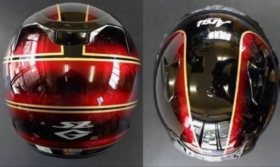 セキュリティ・セーフティ Arai SZ-G VINTAGE BK/RD M & L size