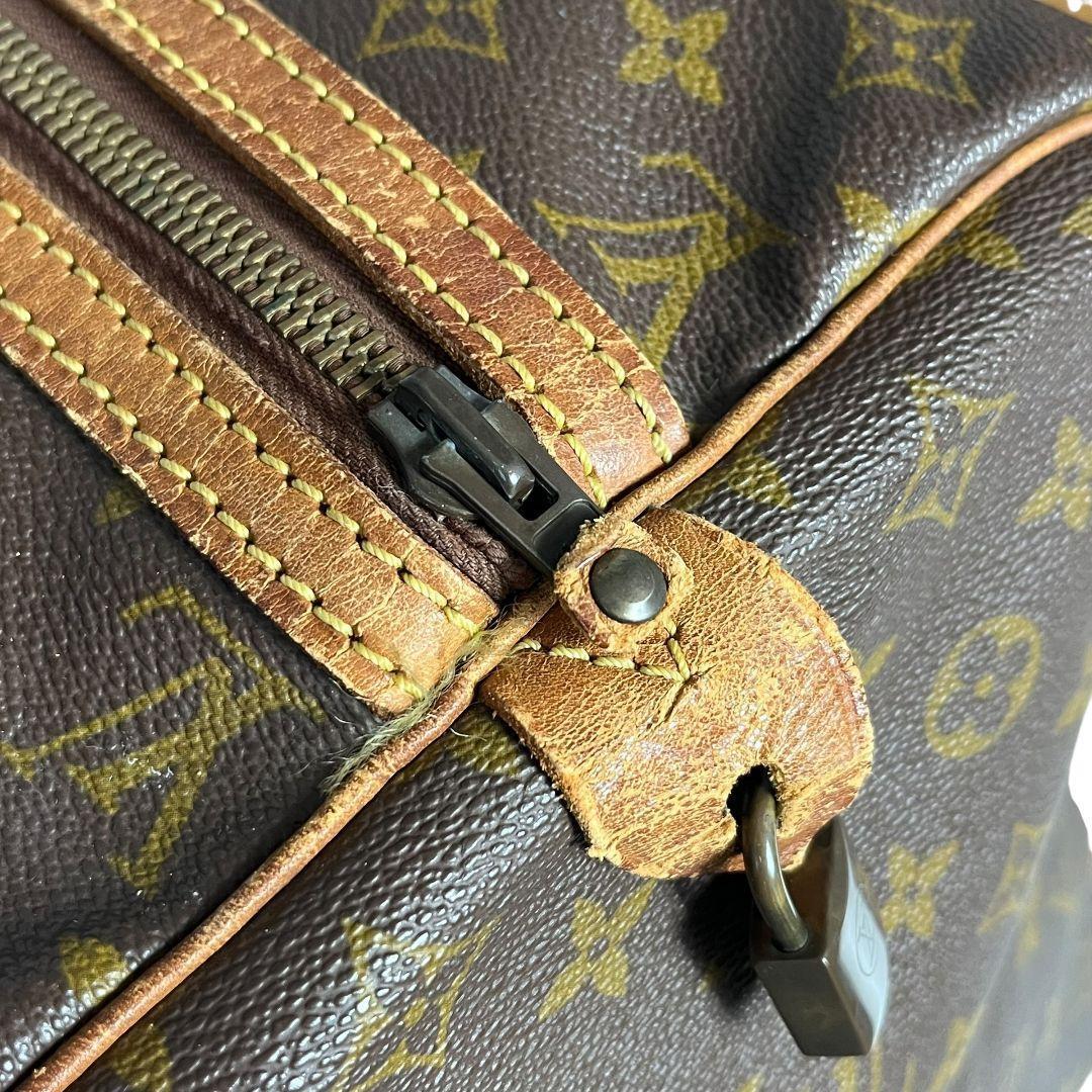 鑑定済　ルイヴィトン　モノグラム　サックスープル45　ボストンバッグ　旅行かばん