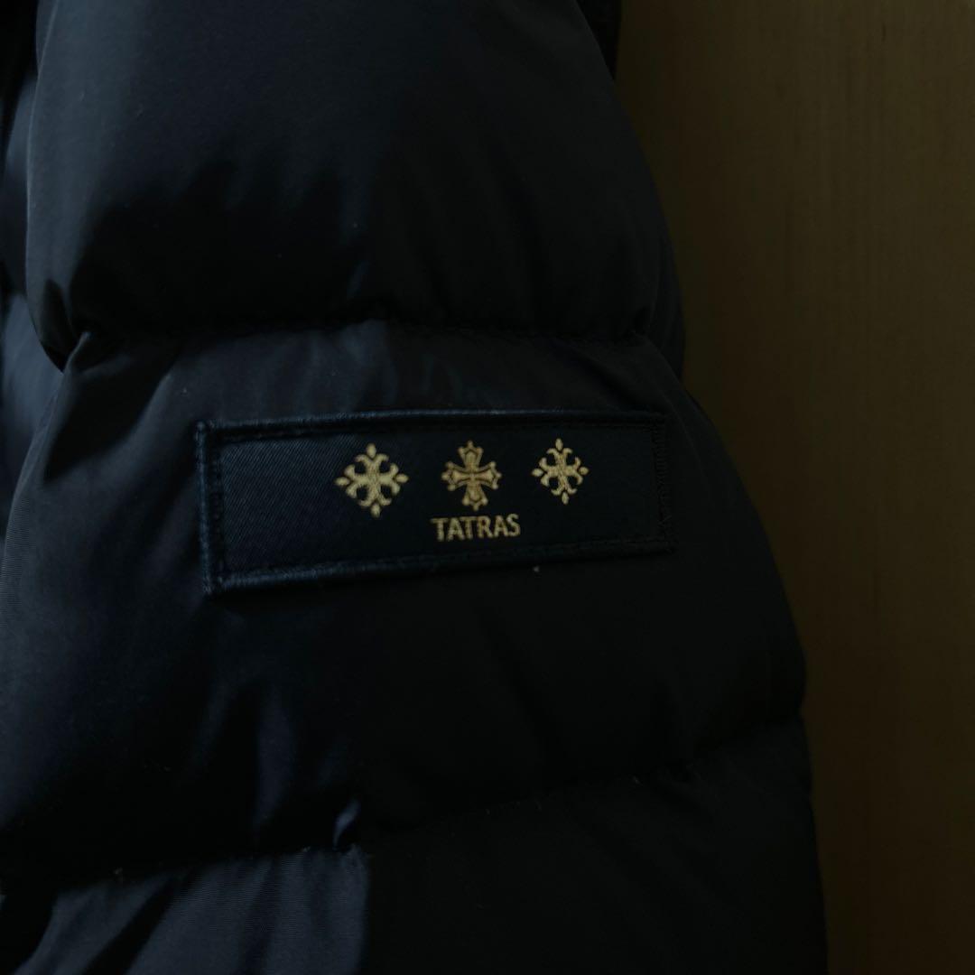 未使用品　TATRAS ダウンジャケット ポリテアマ　NAVY 01