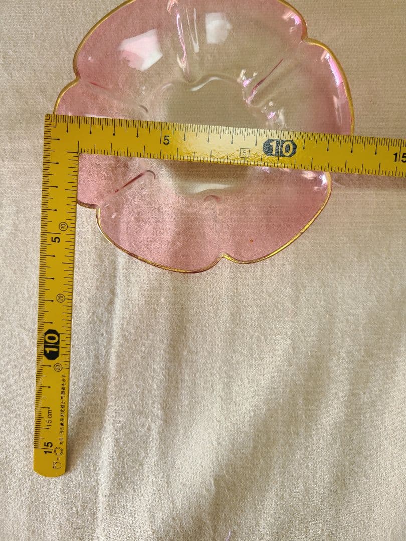 アンティークボヘミアンガラス　カップ&ソーサー