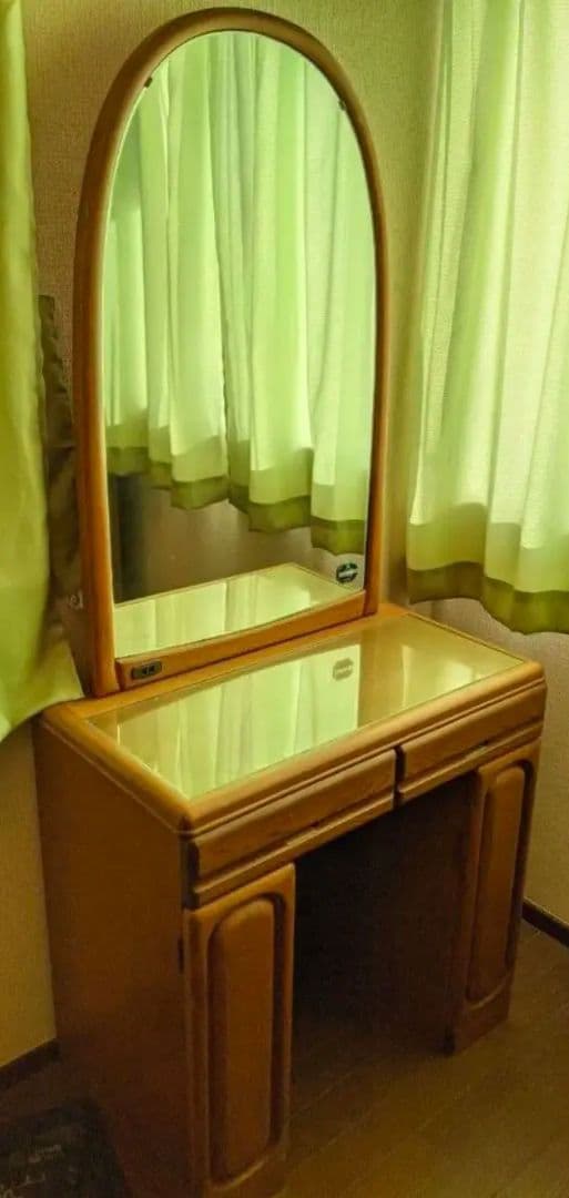【本日限り】ドレッサー 鏡 引き出し 収納 アンティーク 化粧台