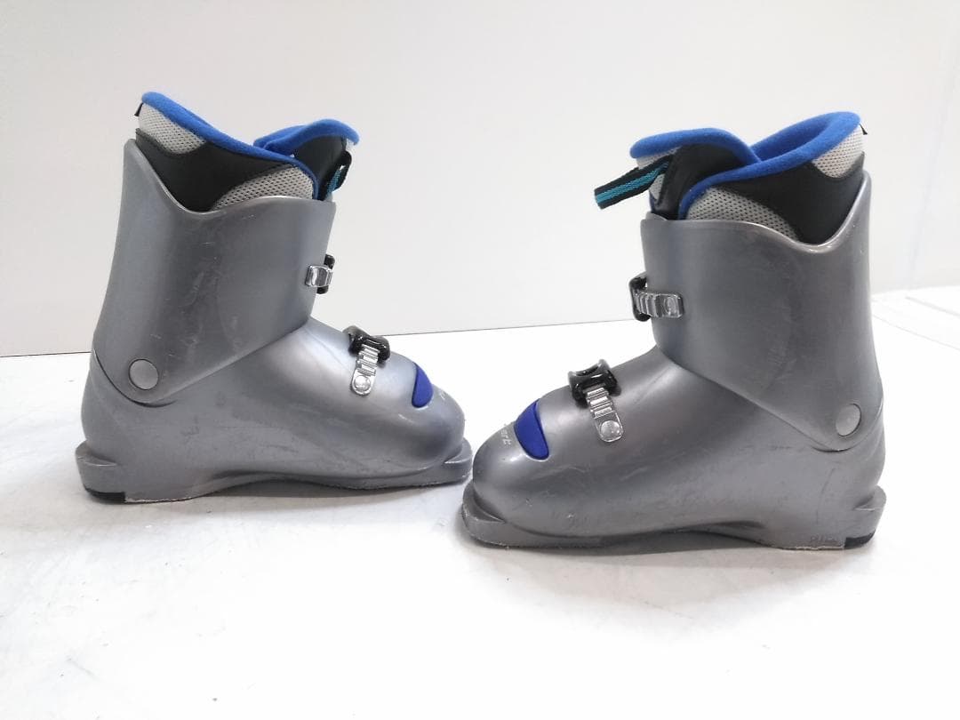 ジュニアスキー4点セット スワロー128cm ブーツ ハートDIVA 22cm◇