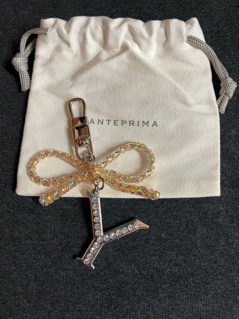 ANTEPRIMA Y字型チャーム シルバー