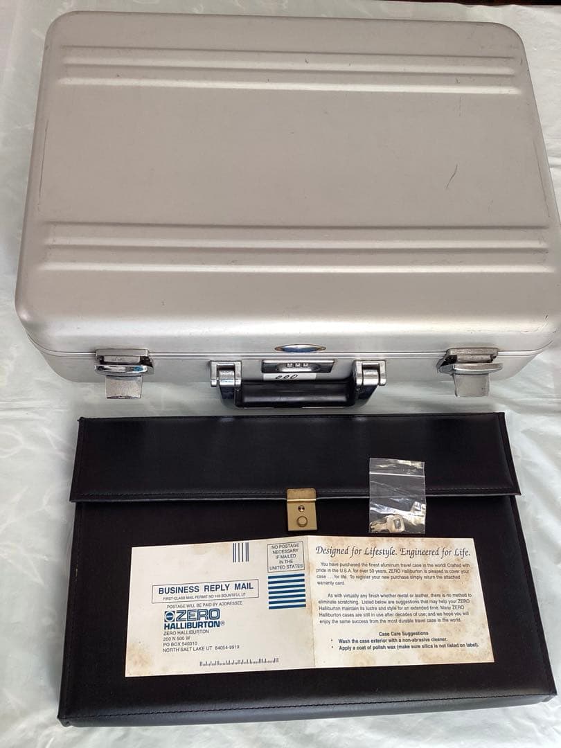 ZERO HALLIBURTON アルミキャリーケース　アタッシュケース　正規品