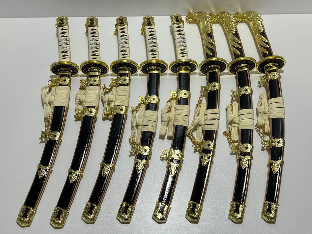 【展示品】五月人形 刀 8本 まとめ売り