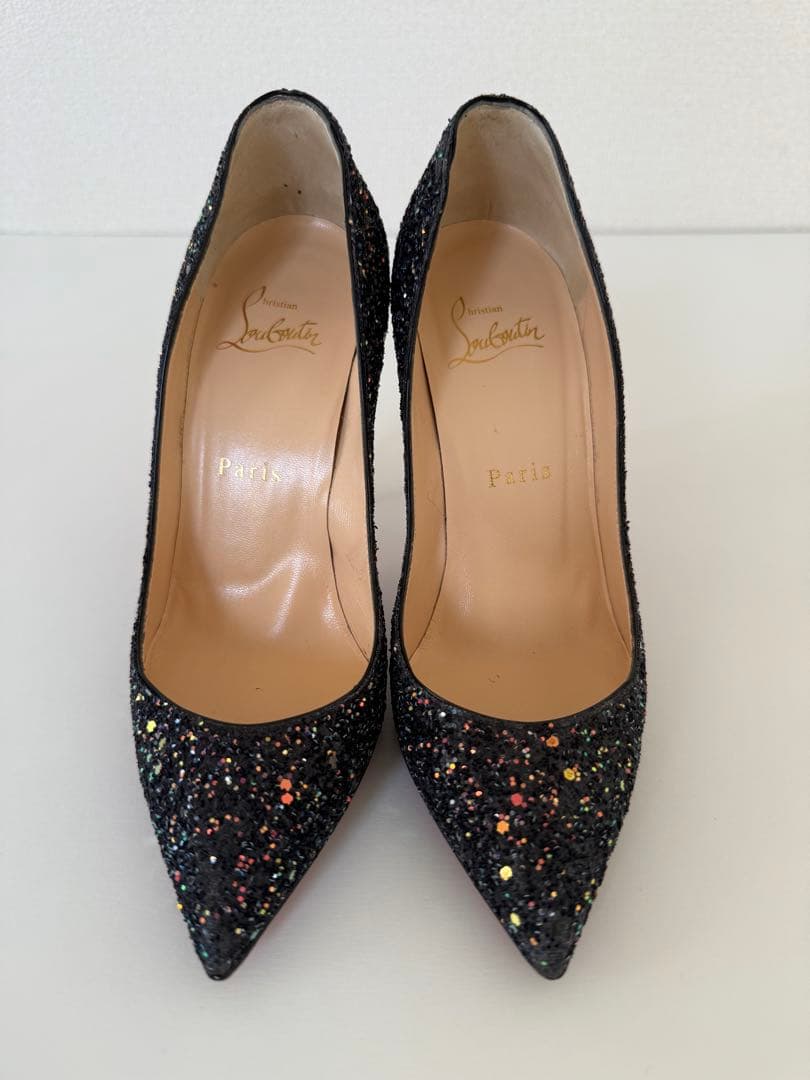 Christian Louboutin グリッター ハイヒール　36