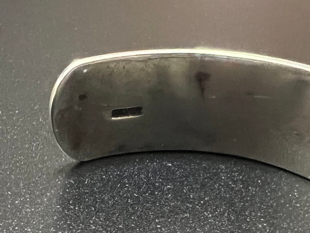 TADY&KING タディアンドキング 希少バングル ホーン&ダブルSフェザー