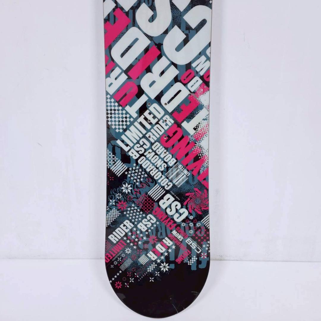 【美品】CSB LIMITED スノーボード キャンバーボード 154cm