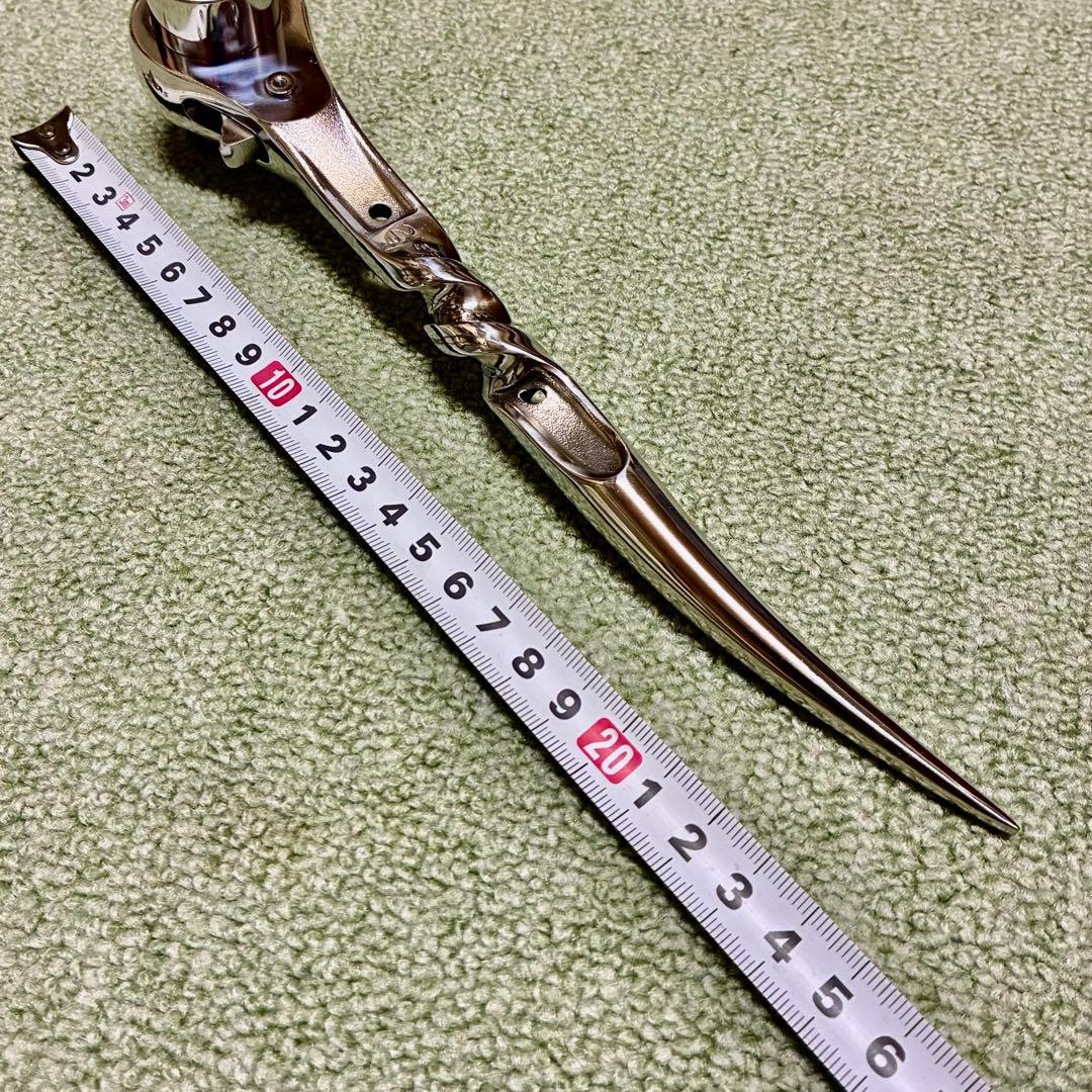 TOPシノラチェット　ステンレス17／21 ダブルツイスト加工　ミラー磨きです