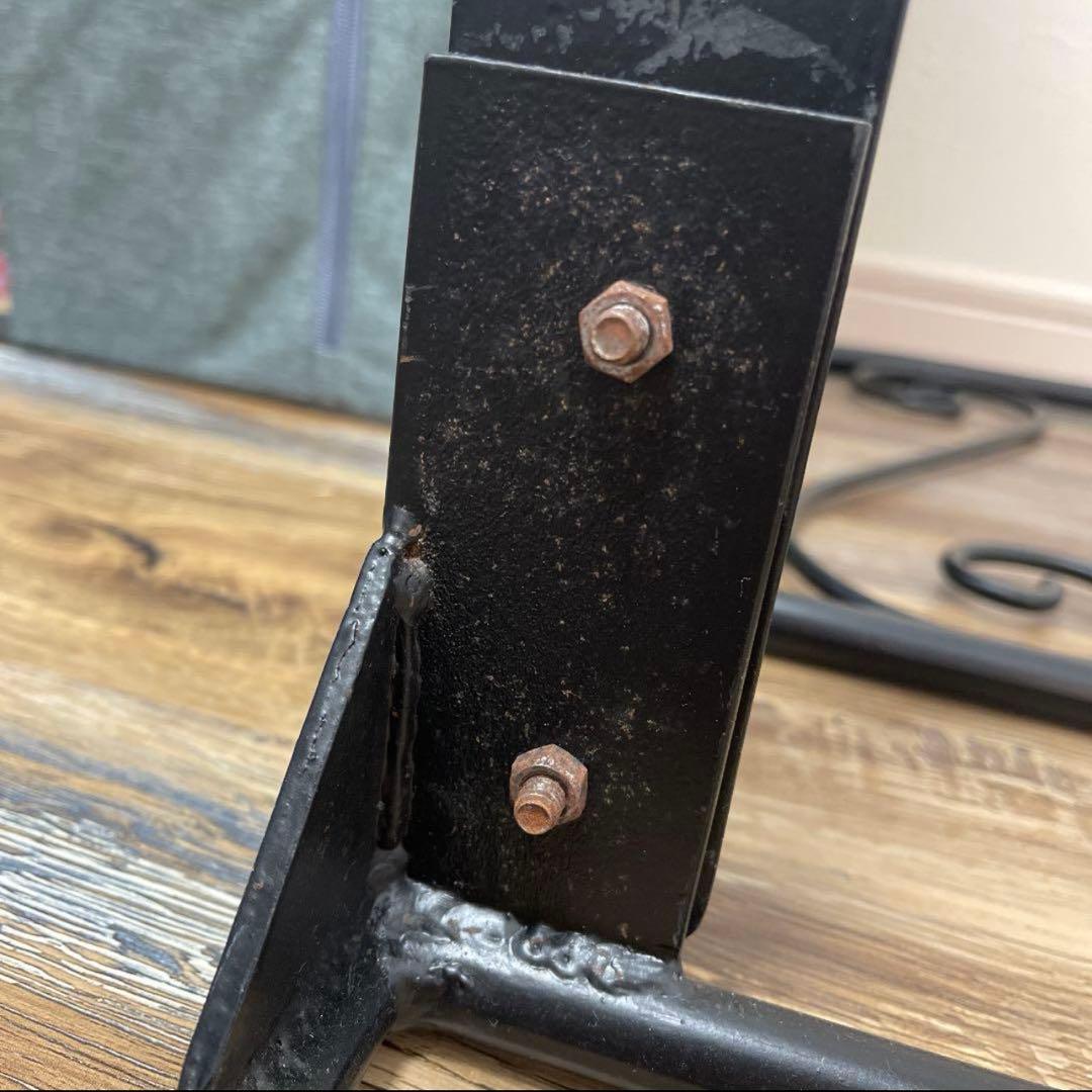 アンティークヴィンテージアイアンベッドフレームブラックブルックリン