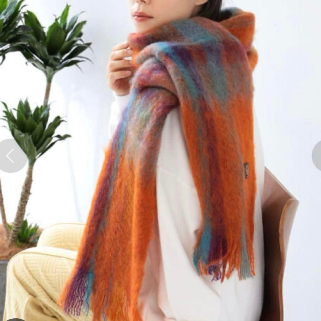 Ray BEAMS MANTAS EZCARAY タータン ストール