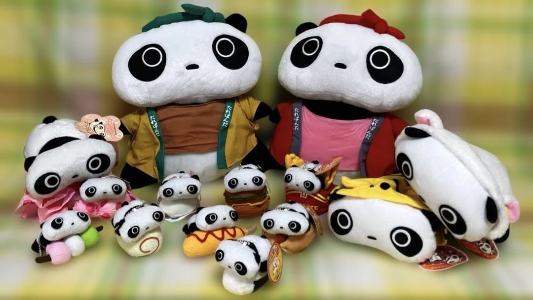 たれぱんだ14体まとめ売り　祭半纏　干支虎羊ファーストフード　甘味