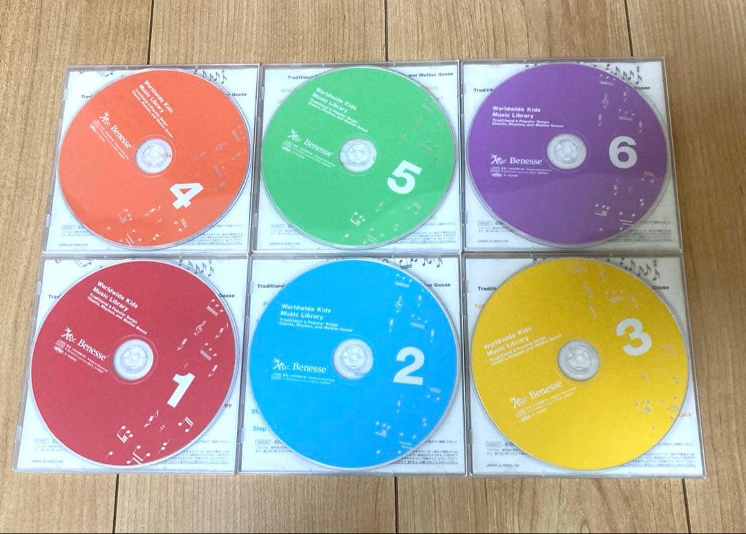 ワールドワイドキッズ Benesse DVD・CD・ペアレンツガイドセット