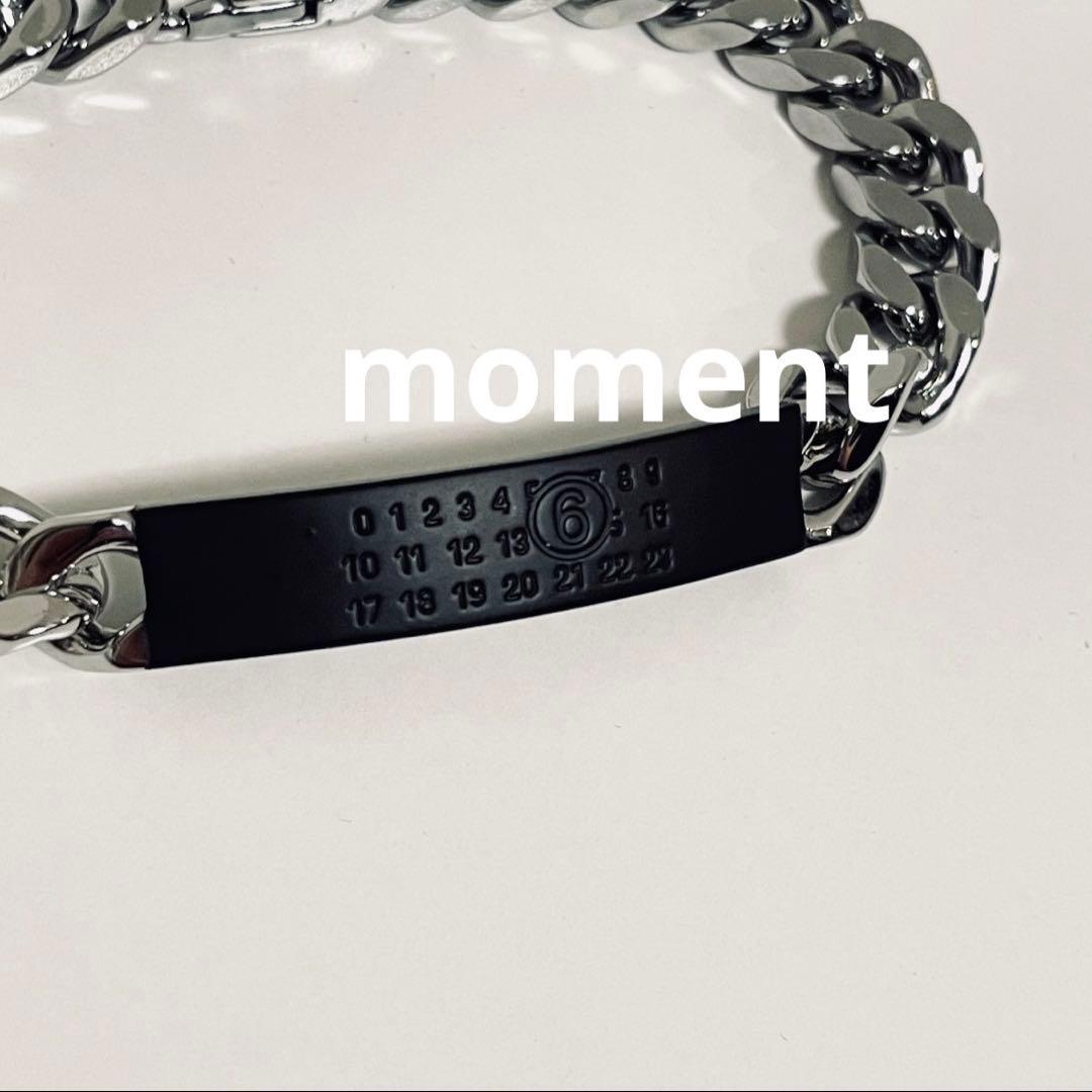 ジ*ン様 MM6 Silver Chain Bracelet Silver &