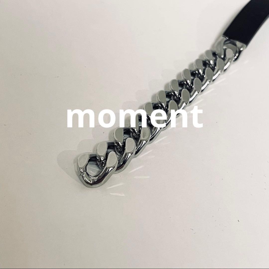 ジ*ン様 MM6 Silver Chain Bracelet Silver &
