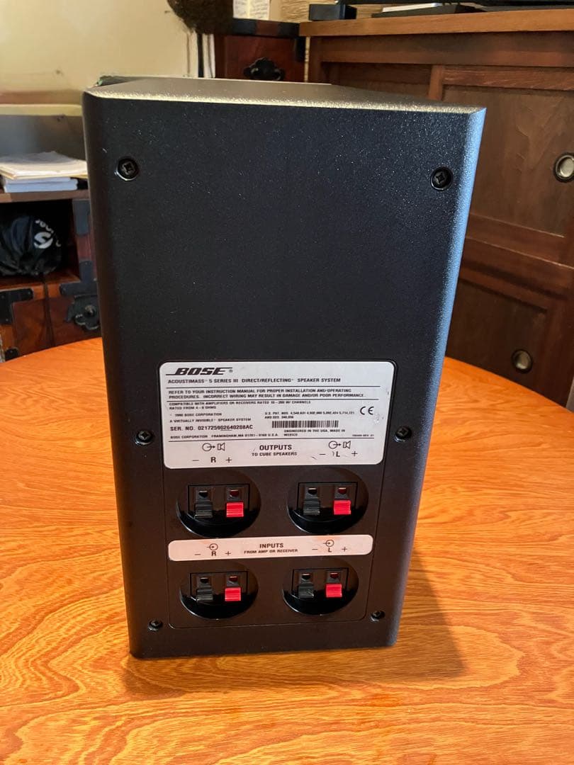 Bose RA-8 スピーカーセット リモコン付き