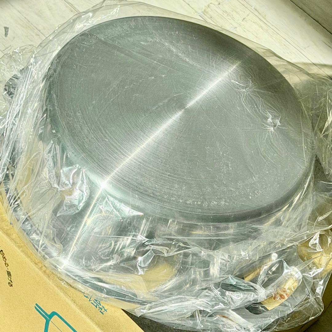 新品❗️広島アルミニウム 無水鍋24cm
