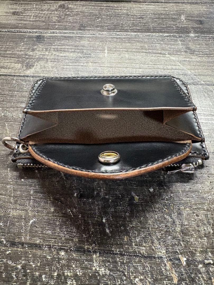 クロムエクセル　スタッズユーティリティコンパクトウォレット　プレミアムモデル