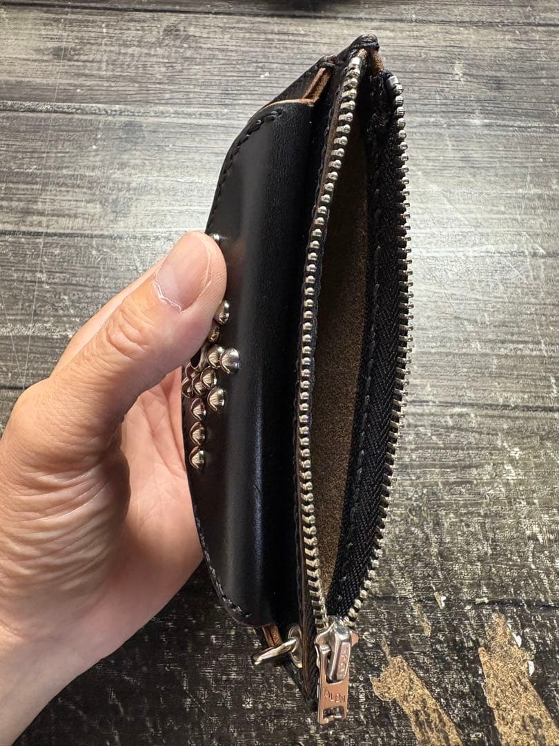 クロムエクセル　スタッズユーティリティコンパクトウォレット　プレミアムモデル