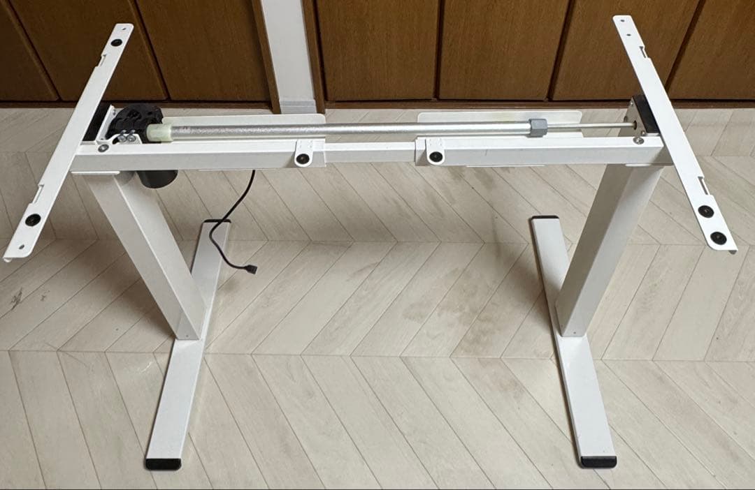 FLEXISPOT EG1W-JA 電動昇降デスク脚のみ　ホワイト