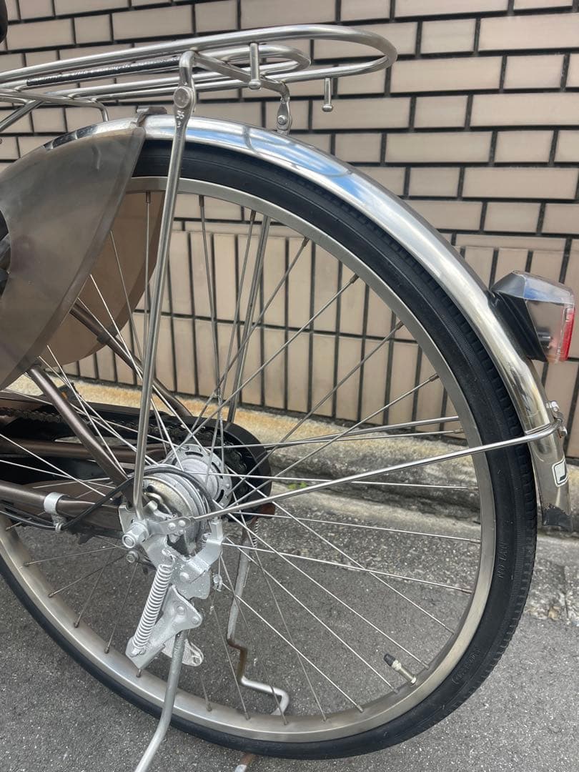 8.9ahパナソニック電動アシスト自転車26インチ