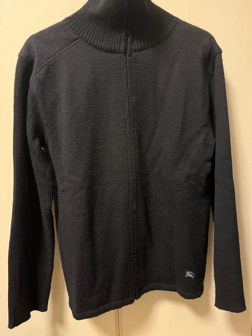 Yu　　 BURBERRY BLACK LABEL 黒ニットジャンパー
